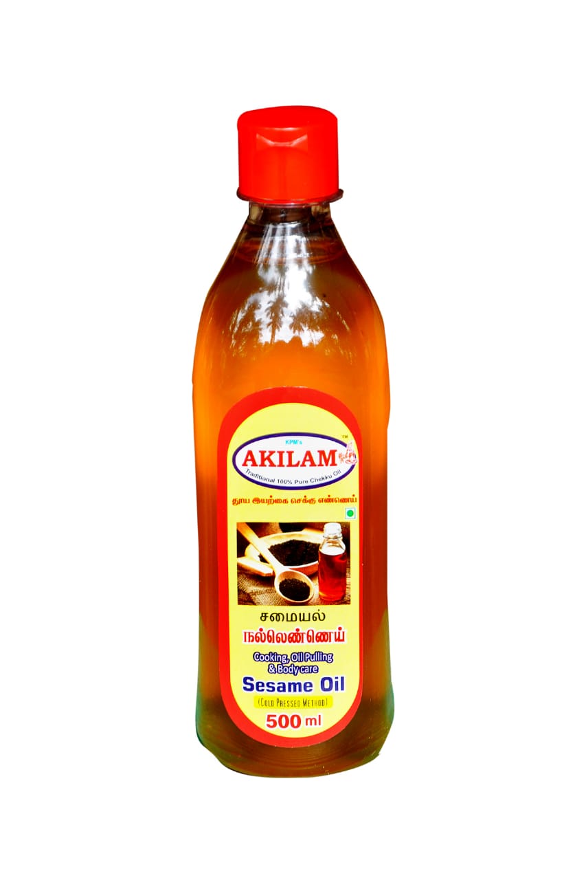 AKILAM COLD PRESSED SESAME OIL 500ML