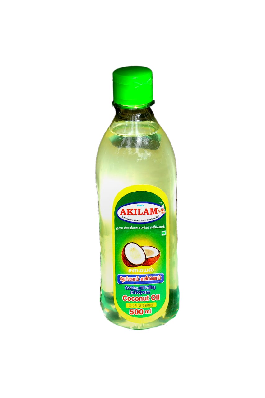 AKILAM COLD PRESSED COCONUT OIL 500ML