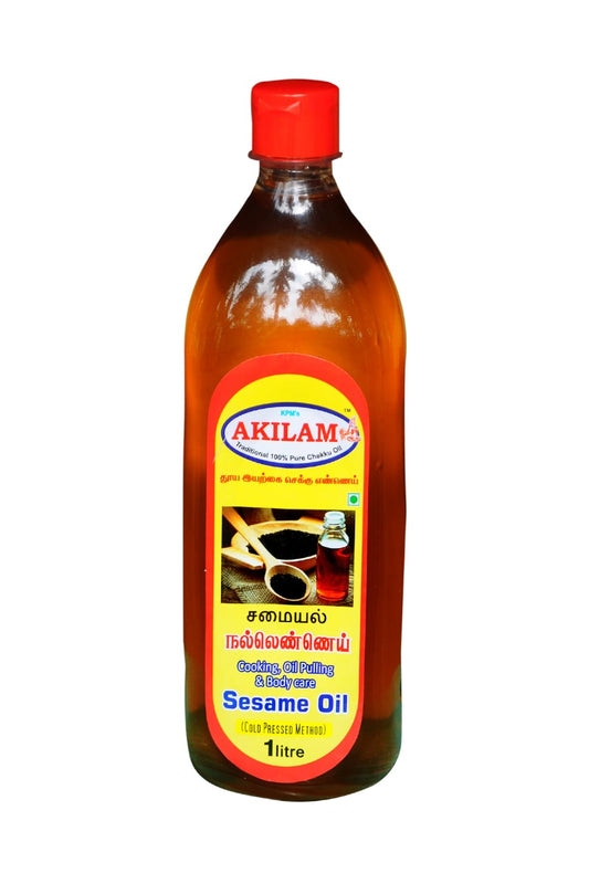 AKILAM COLD PRESSED SESAME OIL 1L